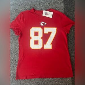 Nike Women’s Kansas City Chiefs 87 Red T-Shirt. Medium. Brand New with tags.